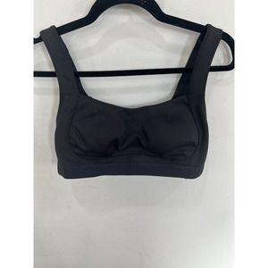 Free People FP Movement Make A Move Womens Black Sports Bra Size Medium